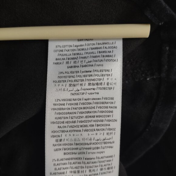 Guess stretch denim shirts - snap front jean jackets - western moto size L NWOT - Picture 9 of 11